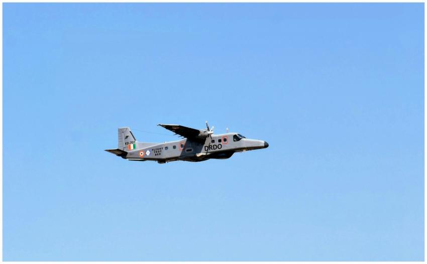 Drdo Aircraft Flying Against