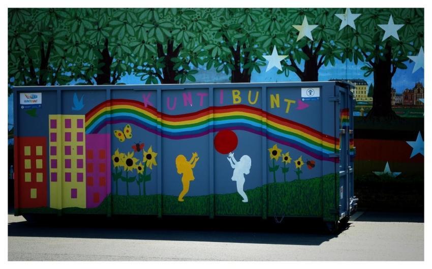 Container Graffiti Street Art Art