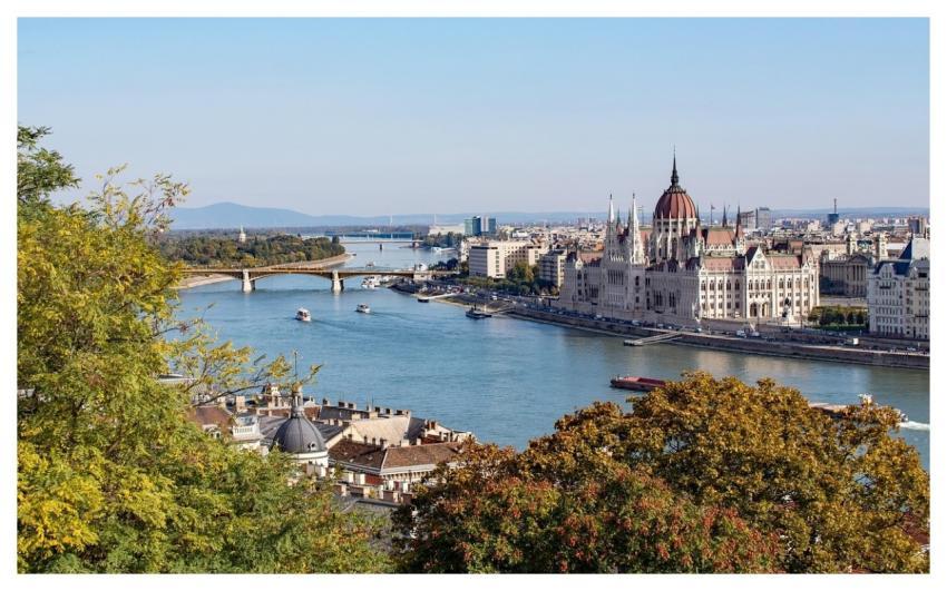 Hungary Budapest Danube City