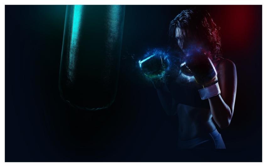 Boxer Woman Sport Fighter