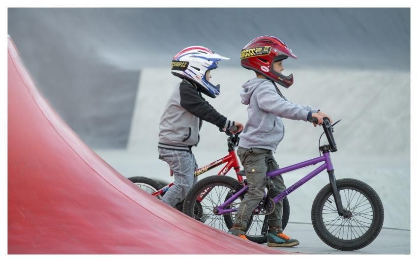 Children Bmx Skatepark Sport