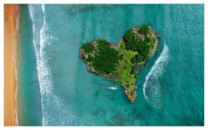 Island Ocean Sea Nature