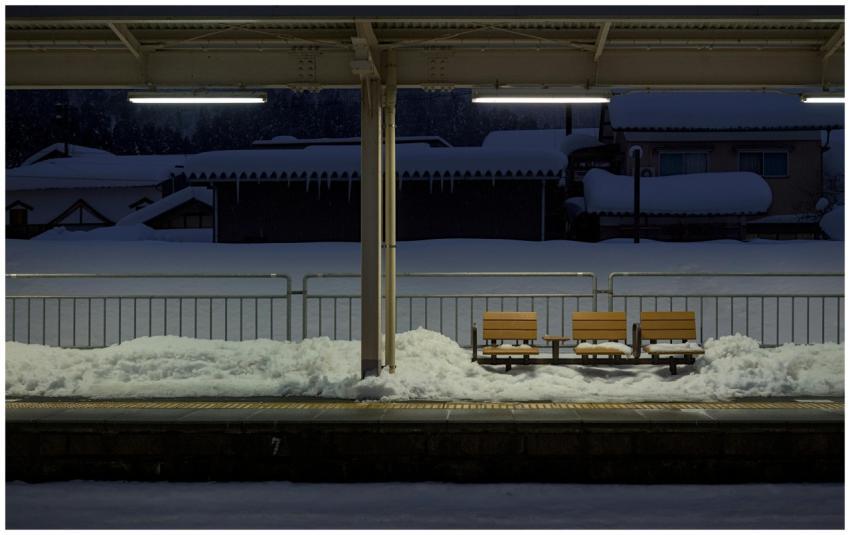 Imajo station in Winter