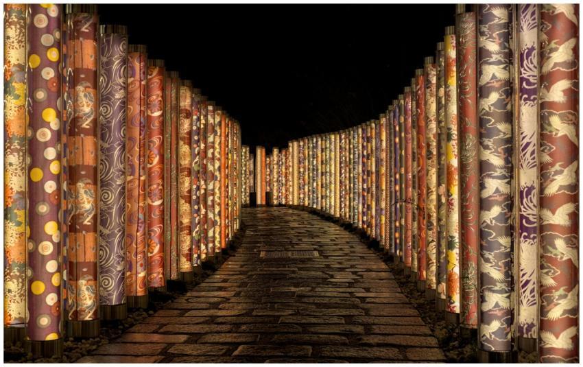 Arashiyama's Kimono Forest