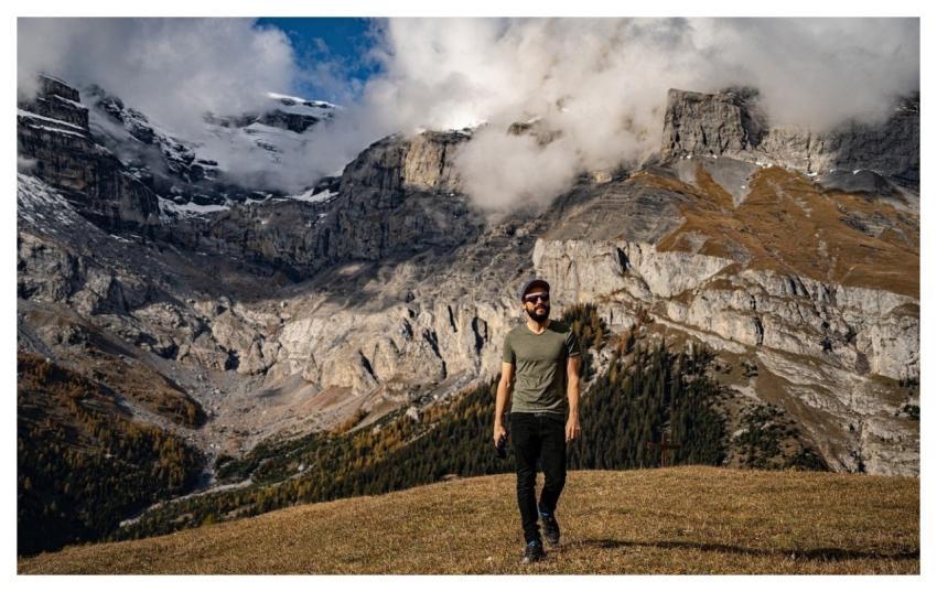 Mountains Nature Switzerland Walking In Mountains