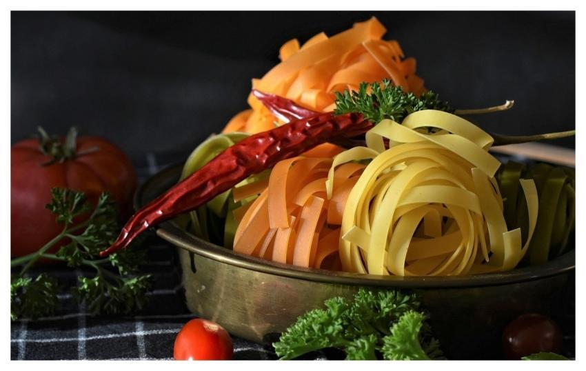 Noodles Tagliatelle Pasta Raw