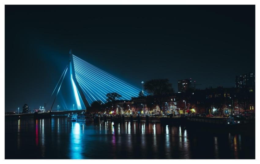 Rotterdam City Skyline Cityscape