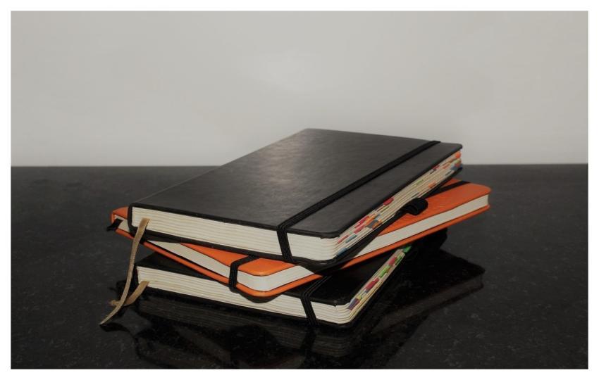 Books Notebooks Diary Knowledge