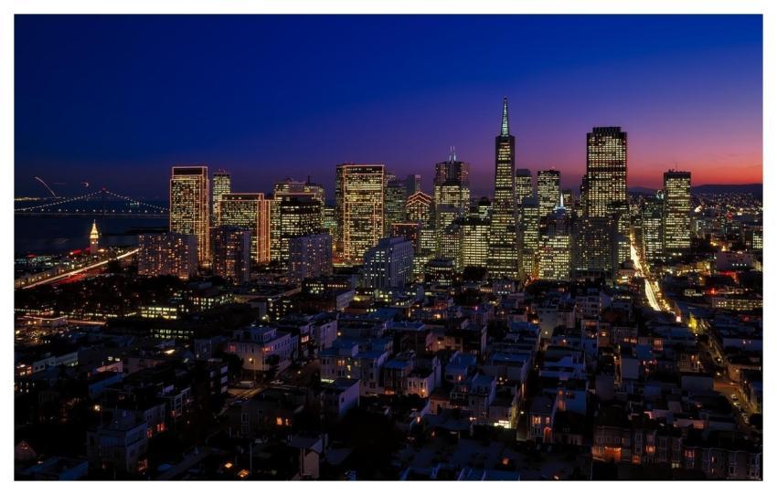 Transamerica Pyramid Skyline City Cityscape