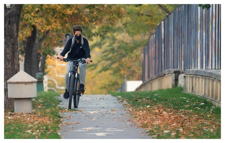 Bike Ride Man Pandemic Outdoors