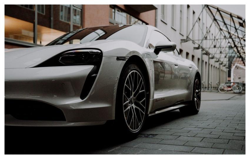 Porsche Sports Car Car Way