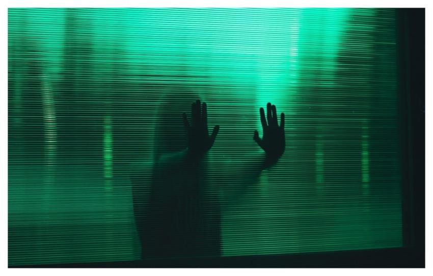 Glass Hands Palm Transparent