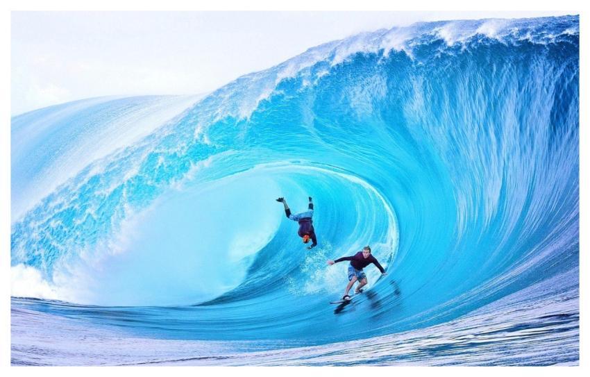 Wave Surfing Sea Beach