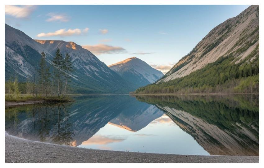 Mountain Lake Landscape Nature