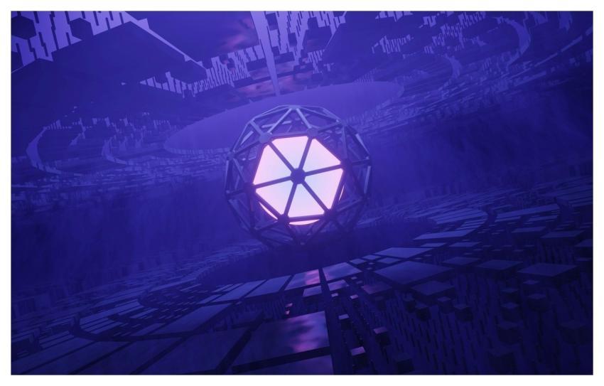 Space Sci-Fi Background Laptop Wallpaper