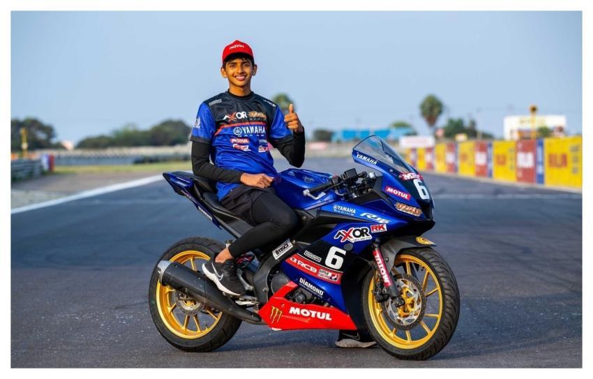 Man Motorcycle Racer Rider