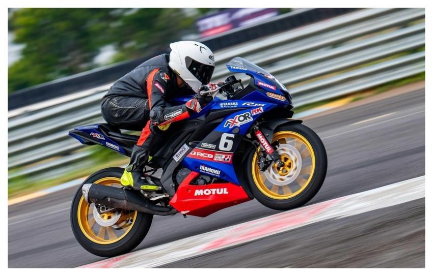 Man Motorcycle Racer Rider