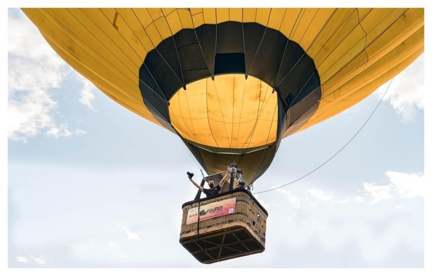 Hot Air Balloon Adventure Sky Nature