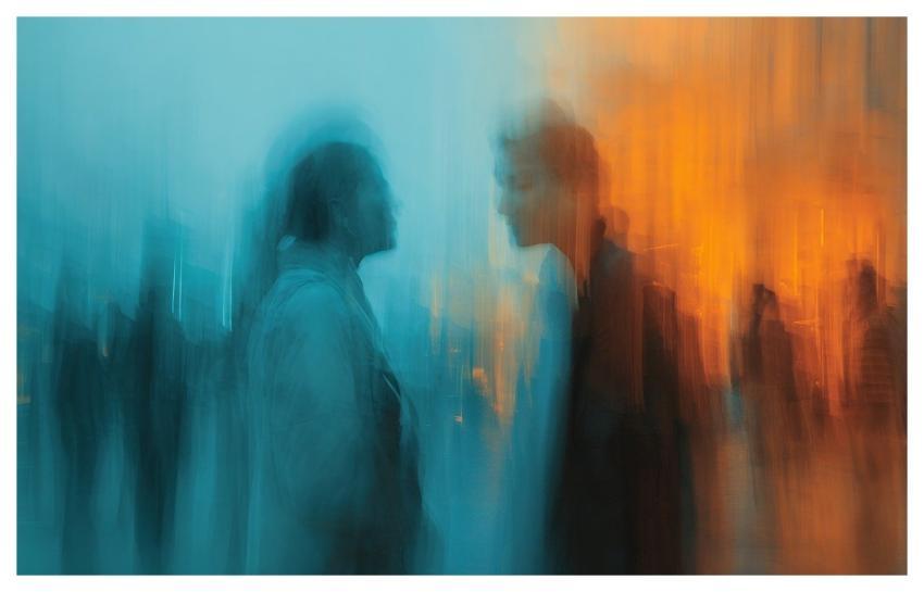 People Abstract Motion Blur