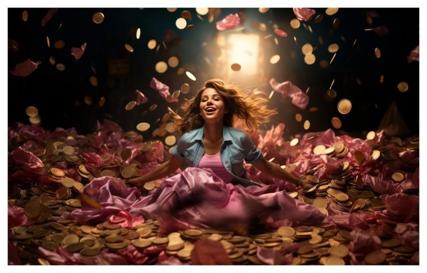 Woman Crypto Bitcoin Digital