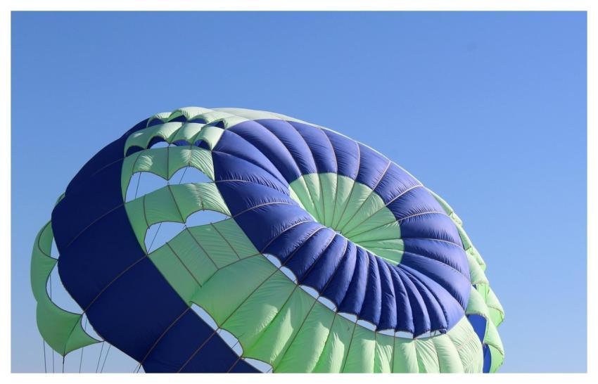 Parachute Blue Sky Sky Flight
