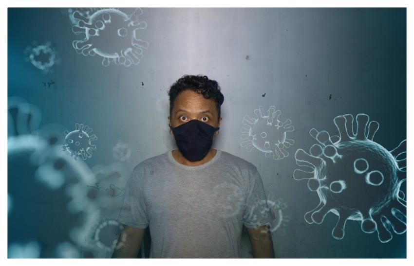 Virus Surrounded Scared Coronavirus