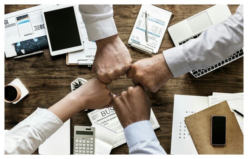 Teamwork Cooperation Brainstorming Business