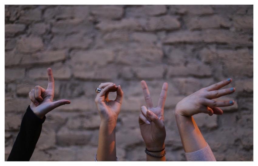 People Friends Group Hands