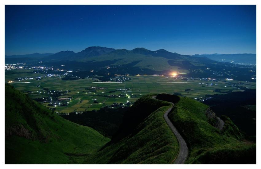 Japan Aso Kumamoto Night Sky