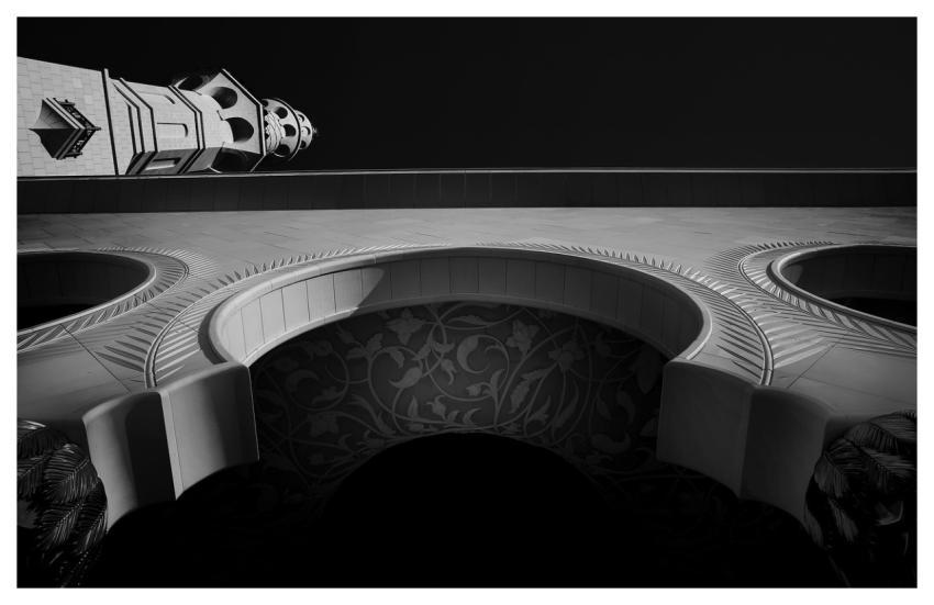 Fine Art Islam Pray Gray Art