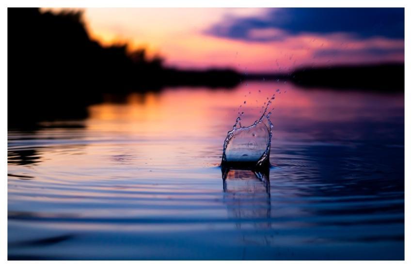 Throw Stone Colorful Night