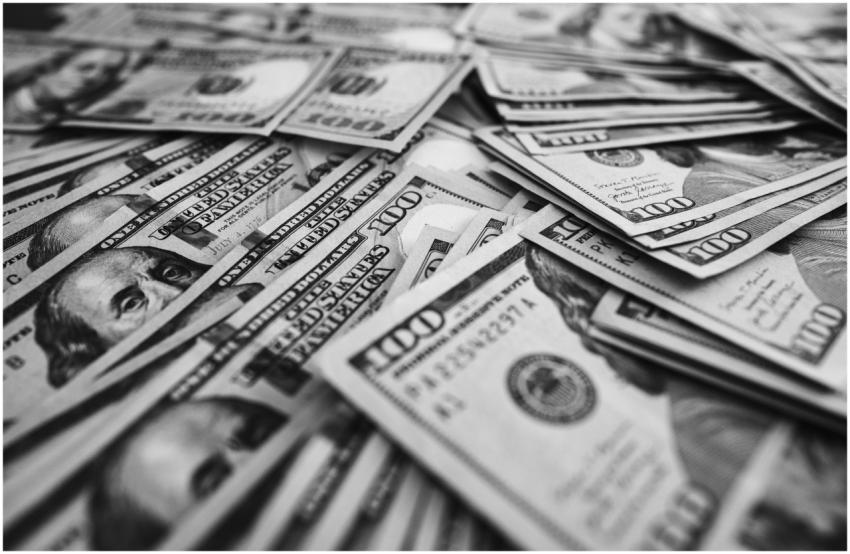 Stacks of Hundred-Dollar Bills