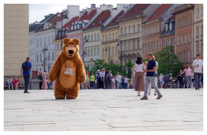 Cityscape People Tourists Old Town
