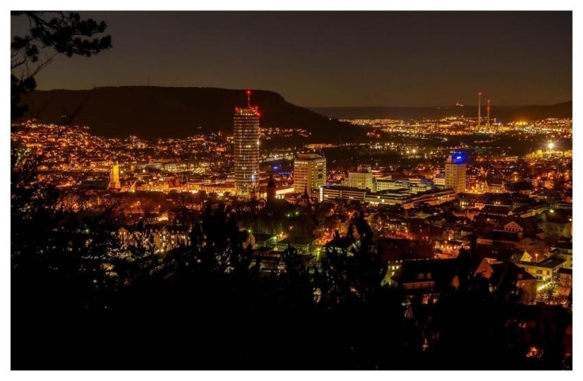 Jena Night City Panorama