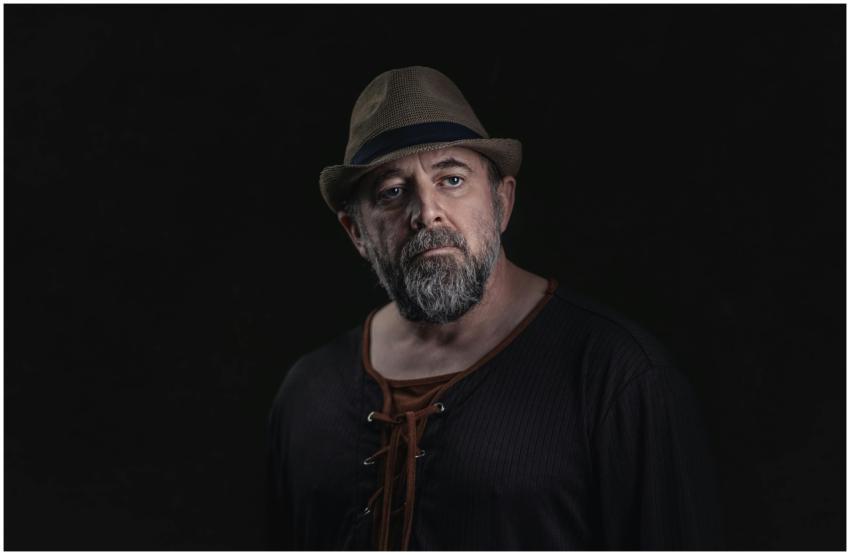 Portrait Middle Aged Man