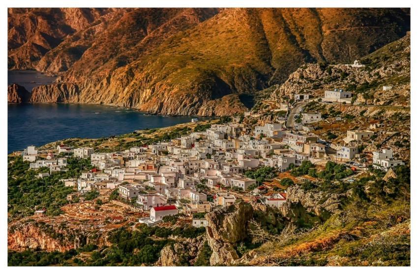Island Karpathos Greece Landscape