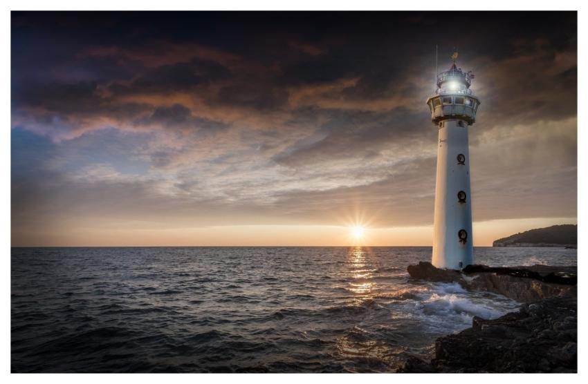 Lighthouse Nature Wallpaper Sea Sunset