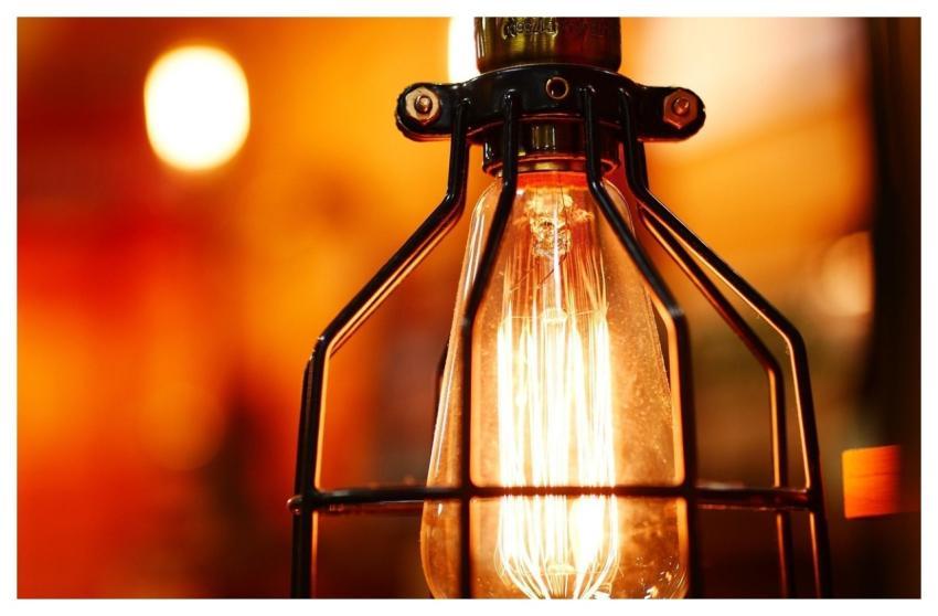 Edison Bulb Lightbulb Lighting Bokeh