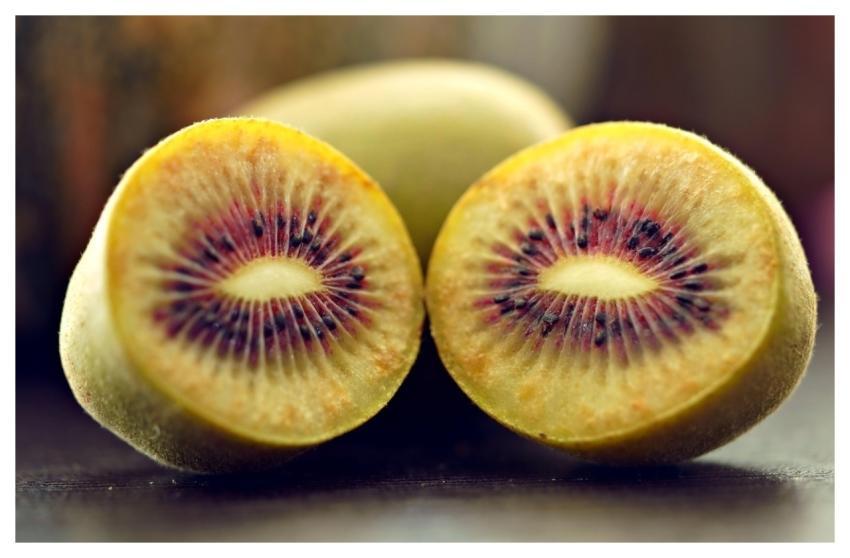 Red Kiwi Kiwi Fruit Food
