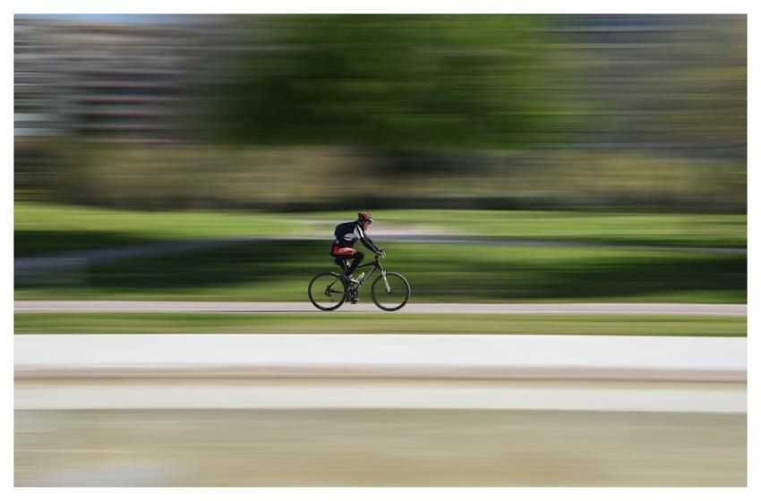 Race Cyclist Speed Bicycle
