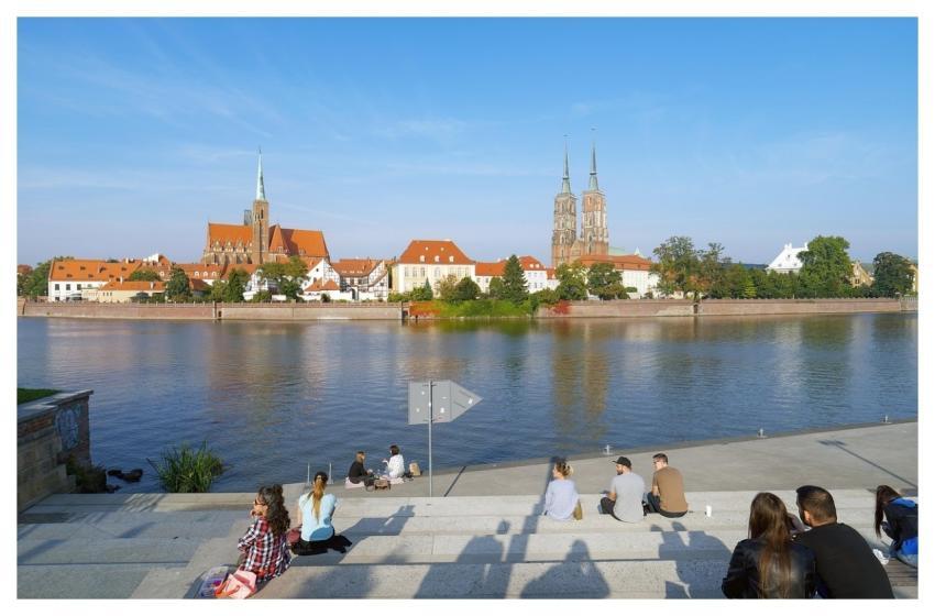 Landscape Cityscape River Shore