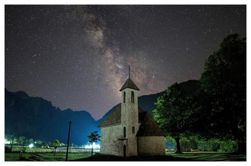 Albania Sky Nature Church