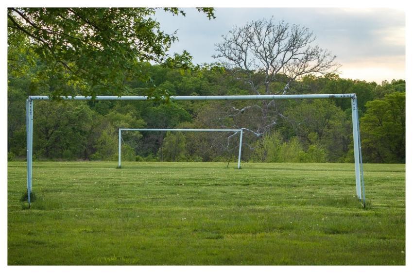 Soccer Goalie Goal Post