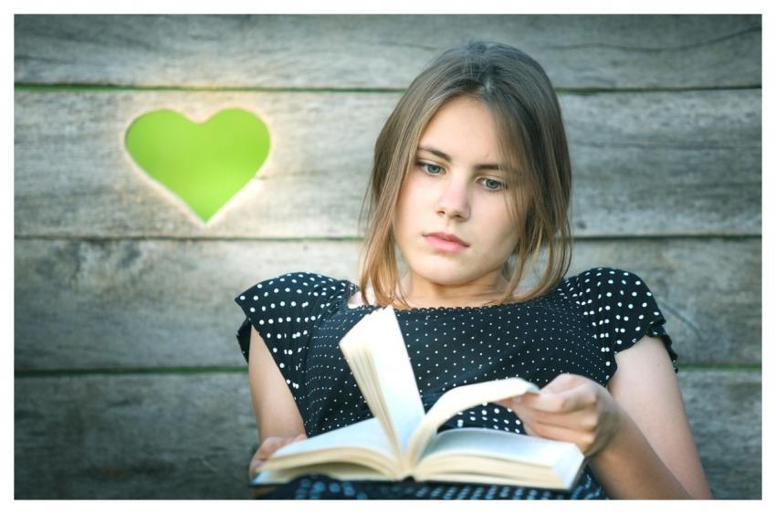 Book Young Woman A Heart Literature