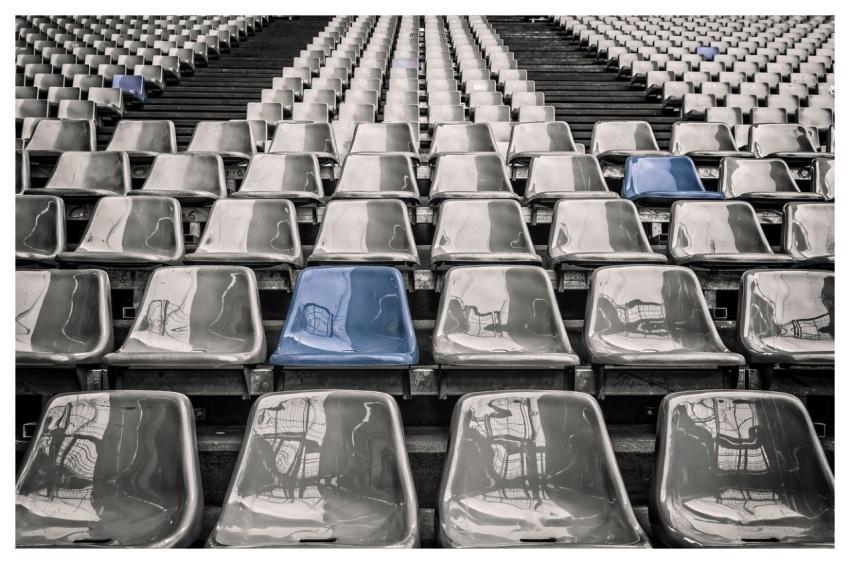 Stadium Rows Of Seats Grandstand Sit