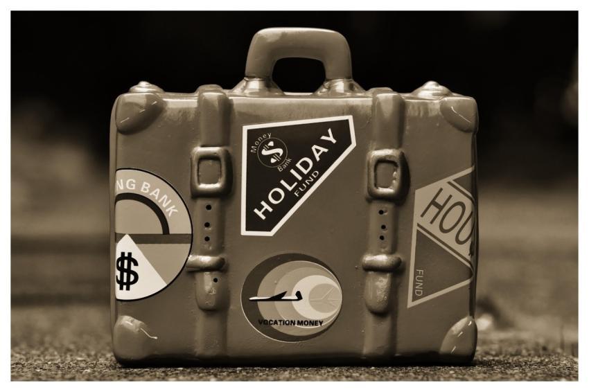 Suitcase To Travel Vacations Luggage