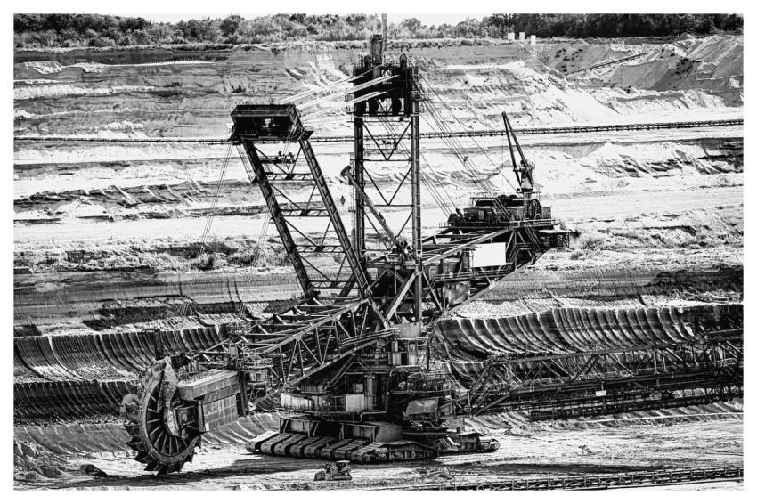 Ai Generated Coalfield Large Excavator Technology