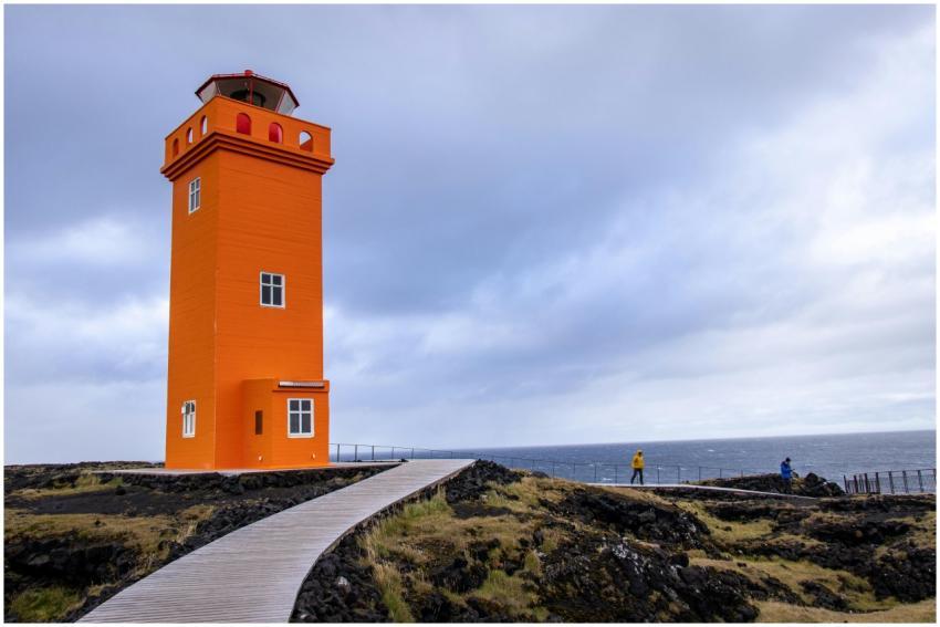 Explore Svörtuloft Lighthouse in Iceland's dramati