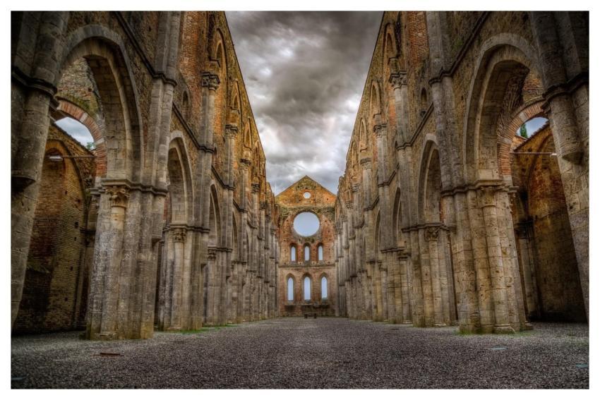 San Galgano Abbey Ruins Tuscany