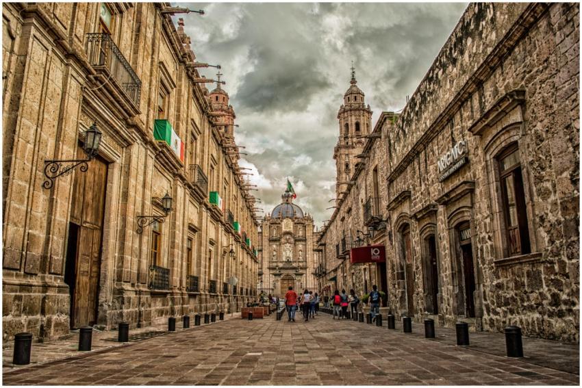 Explore Morelia's historic streets with stunning c